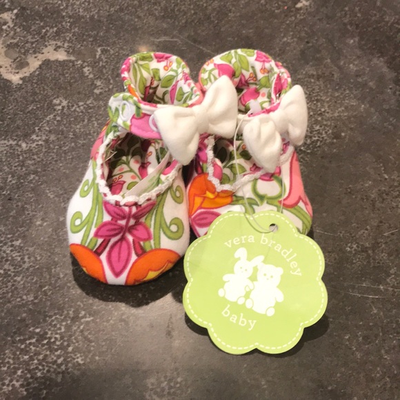 vera bradley baby shoes